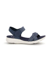 Marinefarbene Sandalen mit geflochtenen Riemen First active 5