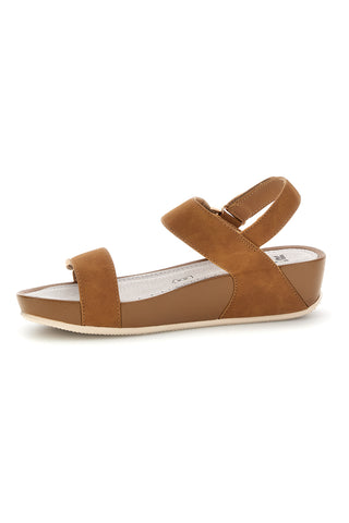 Braune Sandalen aus echtem Leder Prima riga 6