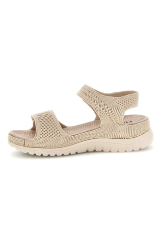 Beige Sandalen mit verstellbaren Riemen First active 8