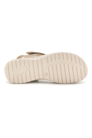 Beige Sandalen mit verstellbaren Riemen First active 8