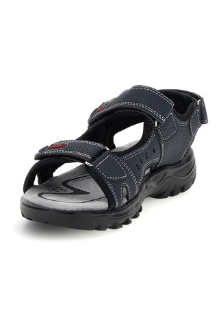 Blaue Sandalen mit Riemenverschluss Canguro CA1014