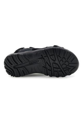 Blaue Sandalen mit Riemenverschluss Canguro CA1014