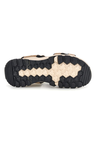 Khaki Sandalen mit Riemen The first active F8102