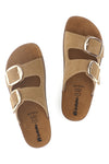 Beige Pantoffeln Doppelschnalle Inblu 61 CP