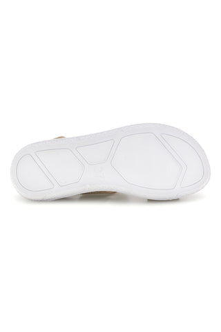 Sandali beige con fasce traforate e velcro Inblu 30 TT
