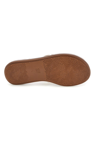 Gelber Flip-Flop mit Schmucksteinbesatz Inblu 19 ZO