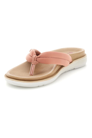 Infradito rosa con logo Inblu 04 SF