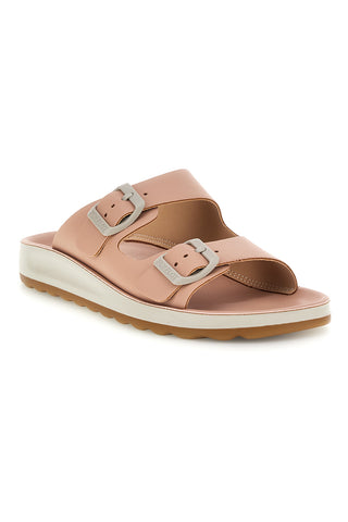 Rosa Hausschuhe mit anatomischem Fußbett und Plumatech-Sohle Fly Flot 9077077ZZ