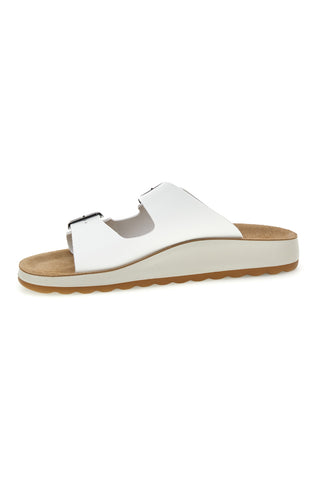 Ciabatta bianca con plantare anatomico Fly Flot 90770G642C