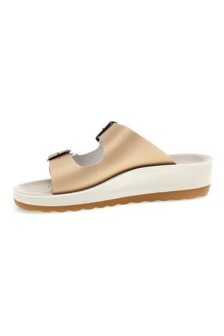Beige Hausschuhe mit anatomischem Fußbett Fly Flot 90420G64ZZ