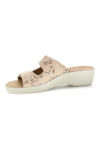 Ciabatta beige con plantare anatomico Fly Flot 90T50B18CE