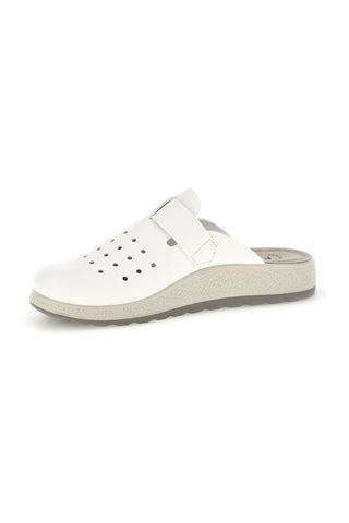 Weiße Berufsslipper mit verstellbarem Riemen Fly Flot 90510J34EA