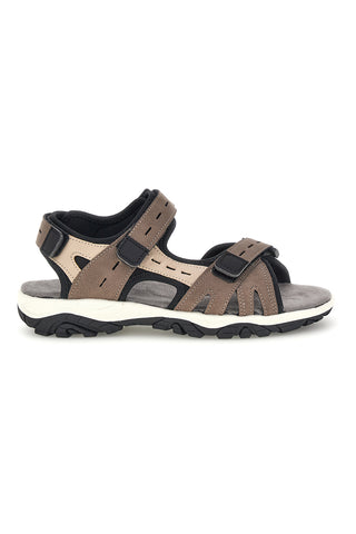 Braune Sandale mit Riemen Die erste aktive CN1