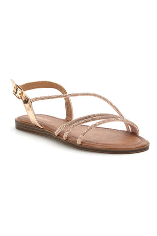 Champagner Sandalen mit Riemen Café Kosten RH7