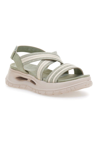 Grüne Sandalen mit Gummibändern Ploadi 35310