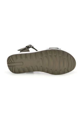 Sandali verde oliva con cinturino regolabile suola comfort Plocadi Bza2423820