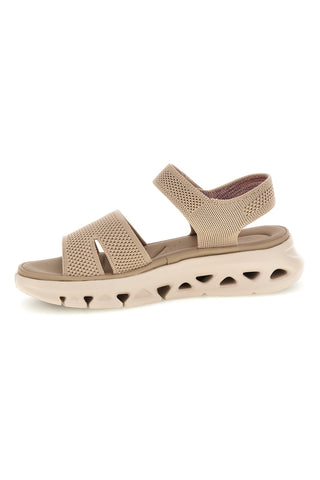 Sandali beige con fasce in mesh suola comfort Plocadi G80634