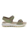 Sage Sandalen aus echtem Leder mit anatomischem Fußbett 6 fly dinamic FD41