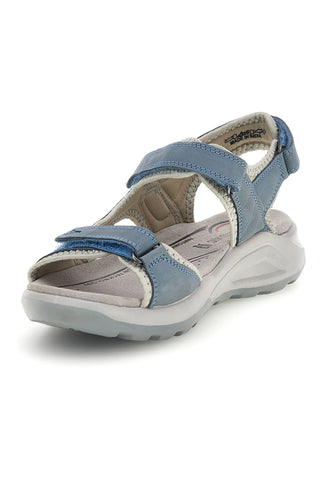 Blaue Sandalen mit Ledereinlegesohle Fly dinamic FD43