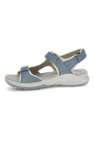 Blaue Sandalen mit Ledereinlegesohle Fly dinamic FD43