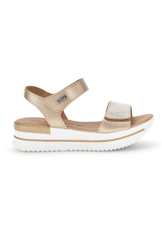 Sandali beige con cinturini regolabili Plocadi 272429
