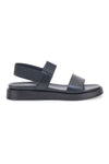 Schwarze Sandalen mit elastischen Bändern Pittarello Focus 28067IN