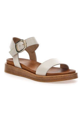 Beigefarbene Sandalen mit verstellbarem Riemen Pittarello Focus 28060PE