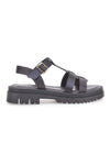 Sandalen in Dunkelbraun mit Profilsohle Pittarello Focus 27476VEG