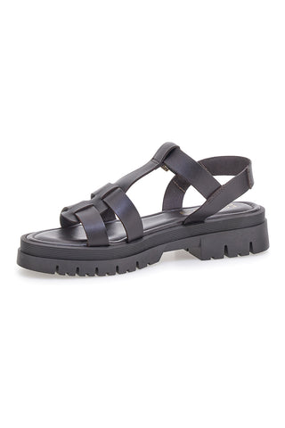 Sandalen in Dunkelbraun mit Profilsohle Pittarello Focus 27476VEG