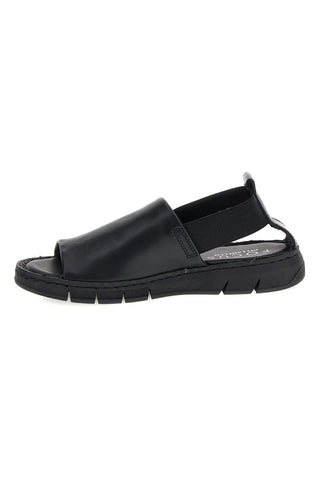 Schwarze Sandalen mit breitem Riemen Pittarello Fokus 3324302