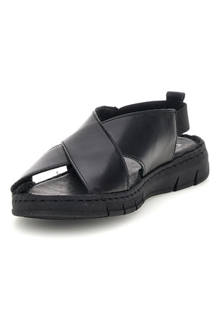 Schwarze Leder Sandalen Pittarello Fokus 3324229
