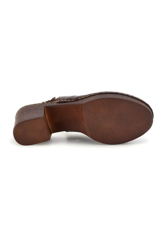 Geschlossen Braun Clogs Mit Absätzen Pittarello 1143622