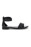Schwarze Sandalen mit Band und Riemen Pittarello Look 225495