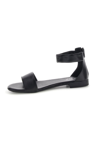 Schwarze Sandalen mit Band und Riemen Pittarello Look 225495