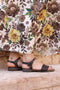 Braune geflochtene Sandalen aus echtem Leder mit Riemen Pittarello focus 222230