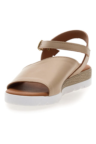 Sandali beige Made in Italy Pittarello look 30816