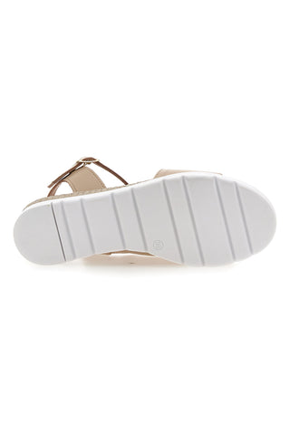Sandali beige Made in Italy Pittarello look 30816