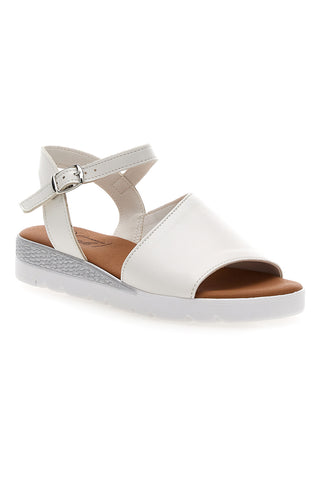 Sandali bianchi Pittarello look 30816