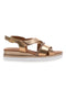 Bronzefarbene Sandalen Made in Italy Pittarello Look B82923