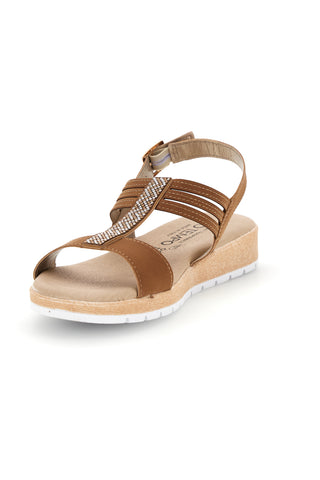 Ledersandalen atmungsaktive Memory-Einlegesohle Mio tempo LR263729