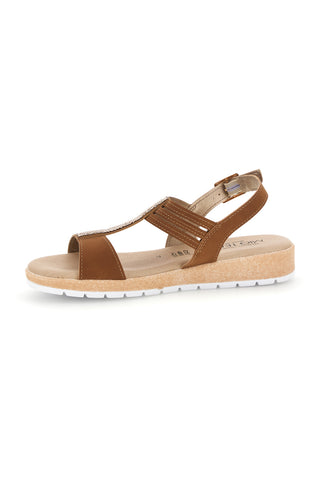 Ledersandalen atmungsaktive Memory-Einlegesohle Mio tempo LR263729