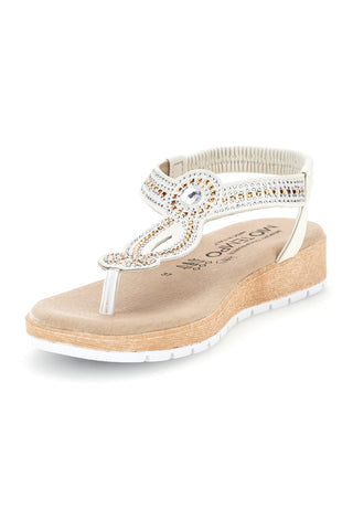 Ice Zehenstegsandalen mit Strasssteinen My Time LR263703