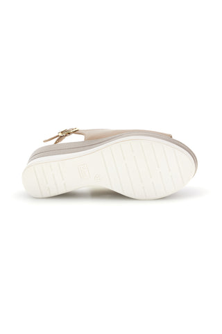 Beige Keilsandaletten Pittarello Look MK3908352