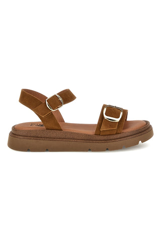 Ledersandalen mit Doppelschnalle Pittarello Fokus MK3921361