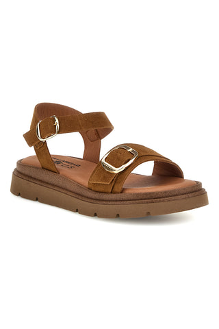 Ledersandalen mit Doppelschnalle Pittarello Fokus MK3921361