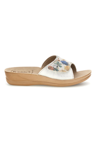 Ciabatte Beige Floreali Inblu 68 VR