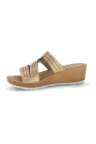Beige Keilslipper Inblu 23 RN