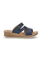 Ciabatte blu con plantare anatomico Inblu 62 FC