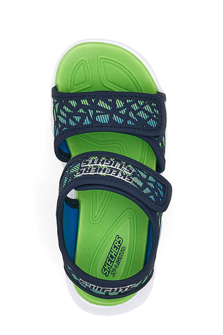 Sandali con luci Skechers S Lights Hypno Splash Sun Sonic Navy multi