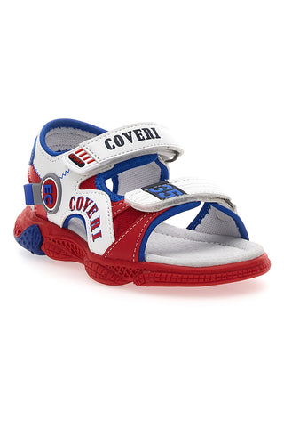Coveri 63289 Weiße Sandalen mit Tränen